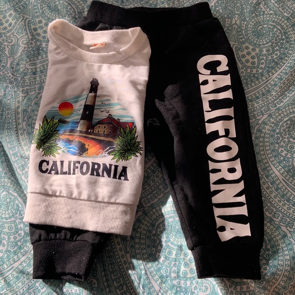 Beautiful baby boy set size 3-6 used only once - Picture 1 of 3